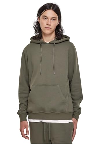 Urban Classics Herren Kapuzenpullover Basic Terry Hoody Olive 4XL von Urban Classics