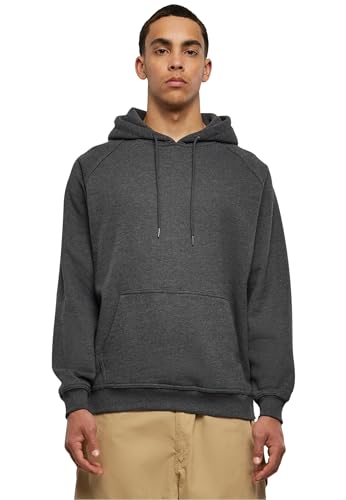 Urban Classics Herren Blank Hoody Kapuzenpullover, Charcoal, L von Urban Classics