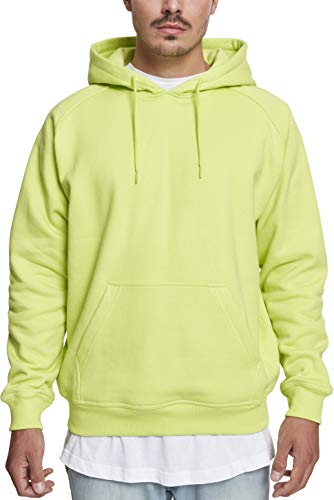 Urban Classics Herren Blank Hoody Kapuzenpullover, Frozen Yellow, 5XL von Urban Classics