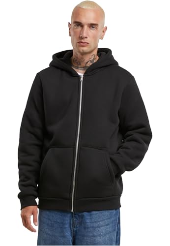 Urban Classics Herren Kapuzenpullover Bonded Sherpa Zip Hoody, Männer Kapuzenjacke, Größen S - 5XL von Urban Classics