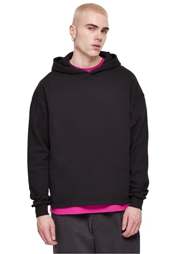 Urban Classics Herren TB6311-Organic Loose Hoody Kapuzenpullover, Black, XL von Urban Classics