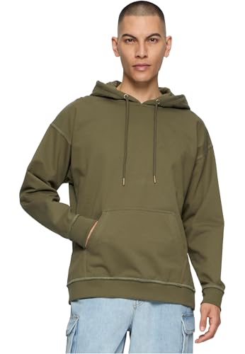 Urban Classics Herren Kapuzenpullover Oversized Sweat Hoodie,Grün (olive), L von Urban Classics