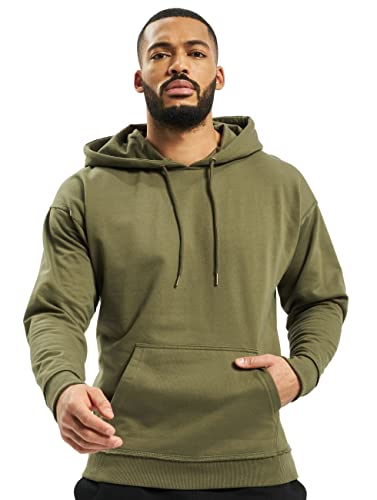 Urban Classics Herren Kapuzenpullover Oversized Sweat Hoodie,Grün (olive), S von Urban Classics