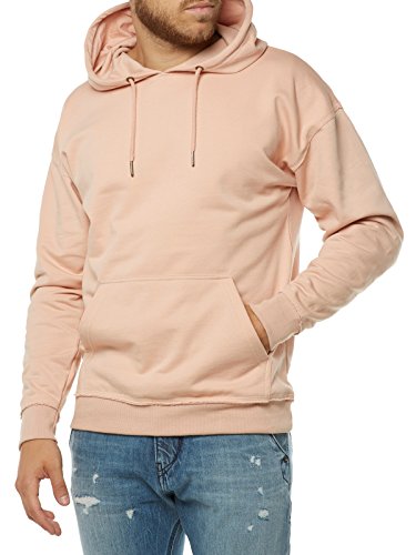 Urban Classics Herren Kapuzenpullover Oversized Sweat Hoodie,Rosa (lightrose), S von Urban Classics