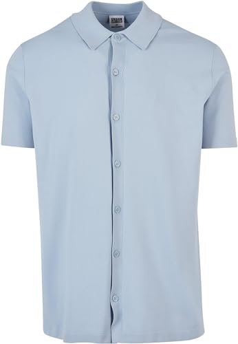 Urban Classics Herren Knitted Shirt Hemd, summerblue, M von Urban Classics