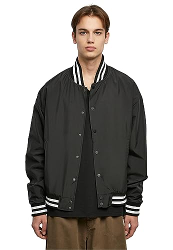 Urban Classics Herren TB6289-Light College Jacket Jacke, Black, XL von Urban Classics