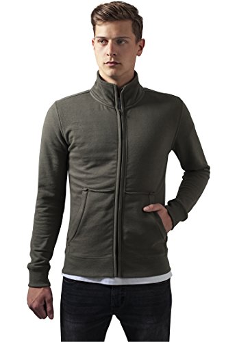 Urban Classics Herren Loose Terry Zip Jacket Jacke, Grün (Olive 176), XX-Large (Herstellergröße: XXL) von Urban Classics