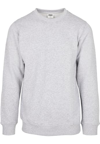 Urban Classics Herren TB3824-Organic Basic Crew Sweatshirts, Grey, S von Urban Classics