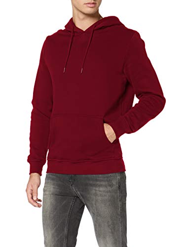 Urban Classics Herren Organic Basic Hoody Kapuzenpullover, Burgundy, 4XL von Urban Classics