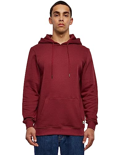 Urban Classics Herren TB3086-Organic Basic Hoody Kapuzenpullover, Burgundy, 5XL von Urban Classics