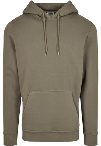 Urban Classics Herren Organic Basic Hoody Kapuzenpullover, Olive, S von Urban Classics