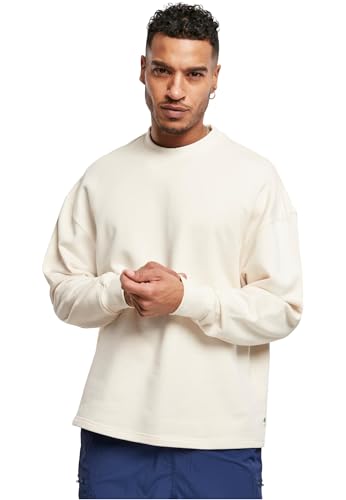 Organic Oversized Boxy Crew whitesand XXL von Urban Classics