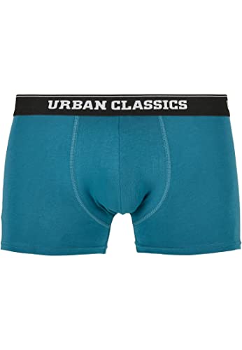 Urban Classics Herren TB4503-Organic X-Mas Boxer Shorts 3-Pack Boxershorts, Teddy AOP+Jasper+Navy, 5XL von Urban Classics