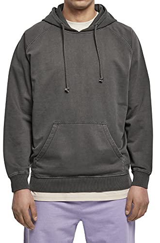 Urban Classics Herren Overdyed Hoody Kapuzenpullover, blackbird, XL von Urban Classics