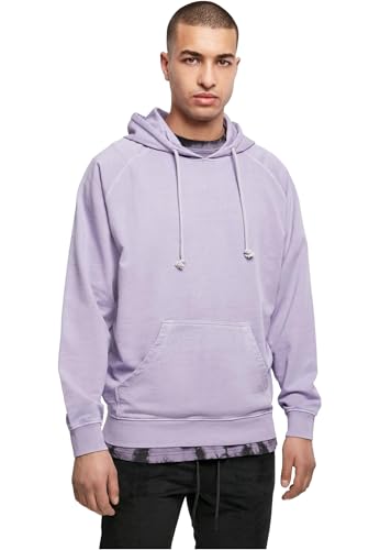 Urban Classics Herren Overdyed Hoody Kapuzenpullover, Lavender, 3XL von Urban Classics