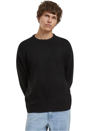 Urban Classics Herren Oversized Chunky Sweater 5XL Black von Urban Classics