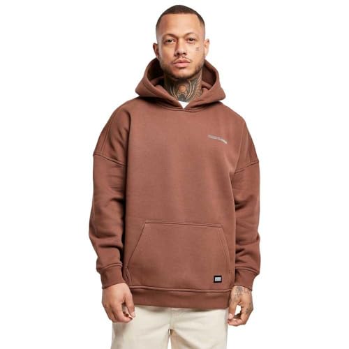 Urban Classics Herren Oversized Logo Hoody Kapuzenpullover, bark, S von Urban Classics