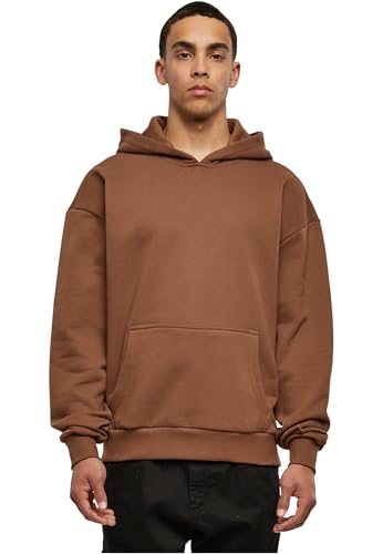 Urban Classics Herren Oversized Logo Hoody Kapuzenpullover, bark, XL von Urban Classics