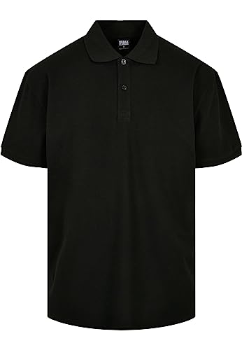 Urban Classics Herren Oversized Polo Polohemd, black, XS von Urban Classics