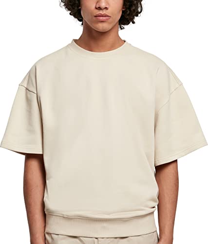 Urban Classics Herren Oversized Shortsleeve Crew Sweatshirt, softseagrass, 3XL von Urban Classics