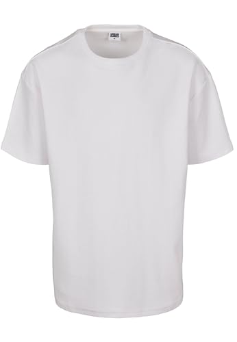 Urban Classics Herren Oversized vaffel te T Shirt, Weiß (White 00220), L EU von Urban Classics