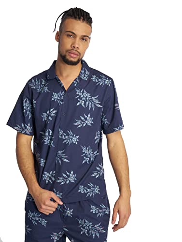 Urban Classics Herren Pattern Resort Shirt Freizeithemd, Mehrfarbig (Subtile Floral 01680), Medium (Herstellergröße: M) von Urban Classics