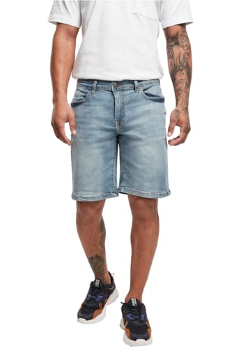 Urban Classics Herren Relaxed Fit Jeans Shorts, Light Destroyed Washed, 32W EU von Urban Classics