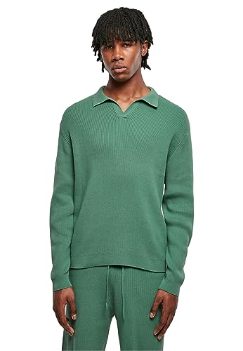 Urban Classics Herren TB6253-Ribbed Oversized Longsleeve T-Shirt, Leaf, M von Urban Classics