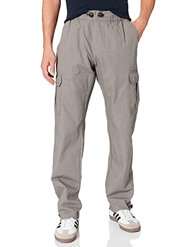 Urban Classics Herren Ripstop Cargo Pants Hose, Asphalt, L von Urban Classics