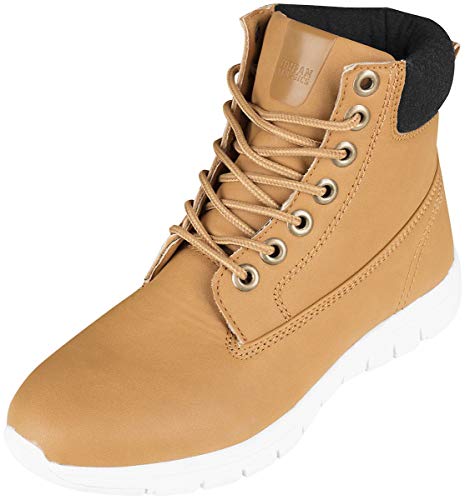 Urban Classics Herren Runner Boots Stiefelette, Camel/Black/White, 42 EU von Urban Classics