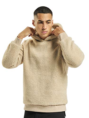 Urban Classics Herren Sherpa Hoodie Kapuzenpullover, Beige (Darksand 00806), M von Urban Classics