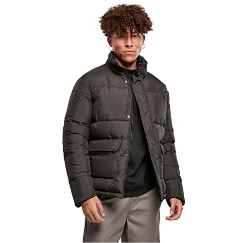 Urban Classics Herren Short Puffer Jacket Jacke, Black, M von Urban Classics