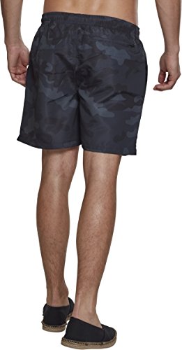 Urban Classics Herren Shorts Camo Swimshorts, Mehrfarbig (Dark Camo 00707), X-Large (Herstellergröße: XL) von Urban Classics