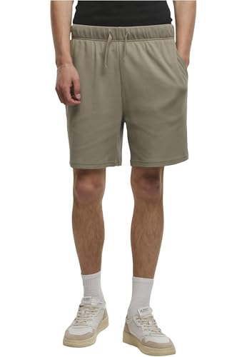Urban Classics Herren Shorts Waffle Sweat Shorts, Kurze Trainingshose mit elastischem Bund und Kordelzug, Regular Fit, Größen S - 5XL von Urban Classics