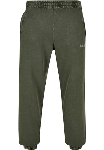 Urban Classics Herren TB5914-Small Embroidery Sweatpants Hose, Bottlegreen, 3XL von Urban Classics