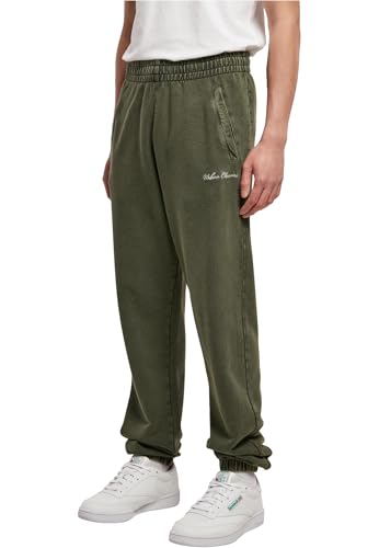 Urban Classics Herren Jogginghose Small Embroidery Sweatpants Bottlegreen S von Urban Classics