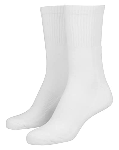 Urban Classics Herren Sportssokker 3-pak Socken, Weiß (White 220), 39-42 EU von Urban Classics