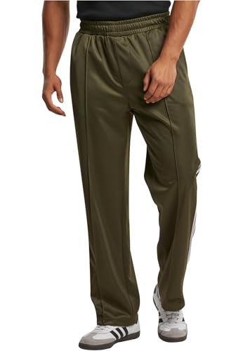 Urban Classics Retro Tricot Track Pants Olive, L von Urban Classics
