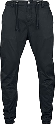 Urban Classics Herren Stretch Jogging Pants Sporthose, Schwarz (Black 7), W30(Herstellergröße: S) von Urban Classics