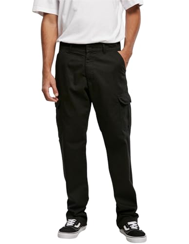 Urban Classics Herren TB4705-Straight Leg Cargo Pants Hose, Black, 30 von Urban Classics