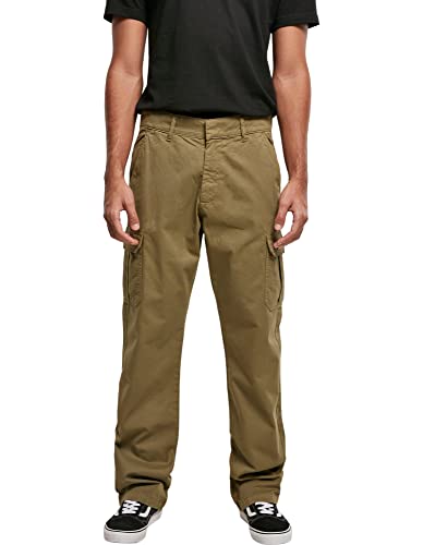 Urban Classics Herren TB4705-Straight Leg Cargo Pants Hose, tiniolive, 38 von Urban Classics