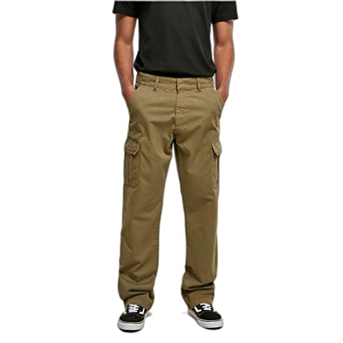 Urban Classics Herren TB4705-Straight Leg Cargo Pants Hose, tiniolive, 44 von Urban Classics