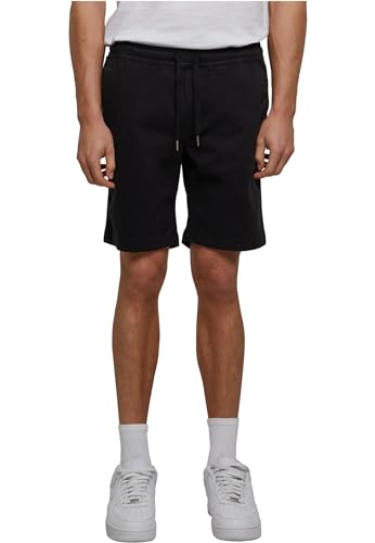Urban Classics Herren Stretch Twill Joggshorts Klassische Shorts, black, XL von Urban Classics
