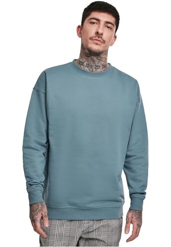 Urban Classics Herren Pullover, Blue (Dusty Blue 00747), S von Urban Classics