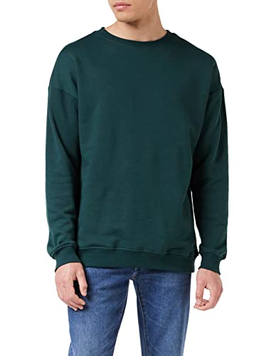 Urban Classics Herren Sweat Crewneck Pullover, Grün (Bottlegreen 02245), (Herstellergröße: XX-Large) von Urban Classics