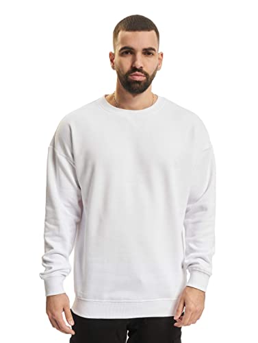 Urban Classics Herren Sweat Crewneck Pullover, White, 5XL von Urban Classics