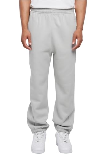 Urban Classics Herren Trainingshose Sweatpants, Jogginghose für Männer, Straight Leg, Reißverschlüsse an den Beinabschlüssen, XS, lightasphalt von Urban Classics