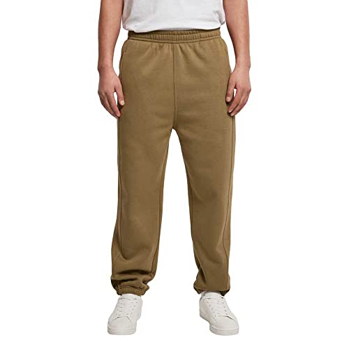 Urban Classics Herren Jogginghose Kordelzug Jogger Sporthose mit elastischem Bund Trainingshose mit elastischem Reißverschluss an, Tiniolive, 4XL von Urban Classics