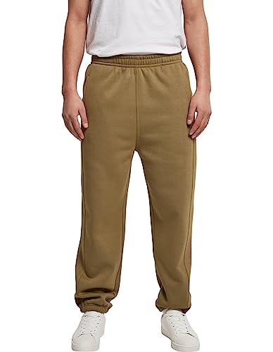 Urban Classics Herren Jogginghose Kordelzug Jogger Sporthose mit elastischem Bund Trainingshose Elastischer Reißverschluss An, Tiniolive, S von Urban Classics