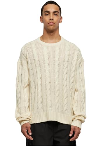 Urban Classics Herren TB5512-Boxy Sweater Sweatshirt, Sand, L von Urban Classics